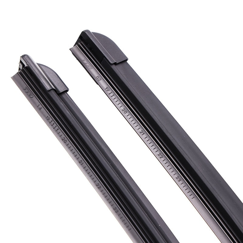 [High Quality, Silent] Premium Car Wiper Blades, Compatible with All U-Type Wiper Blades, Durable Replacement Parts, Enhanced Visibility