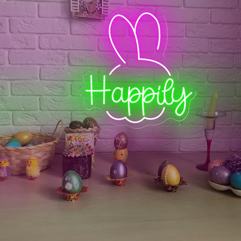 12-20 inch neon sign - personalized text, USB-LED adjustable brightness and color, wall-mounted tube design, suitable for home, bar, party decoration - birthday/wedding/anniversary gift