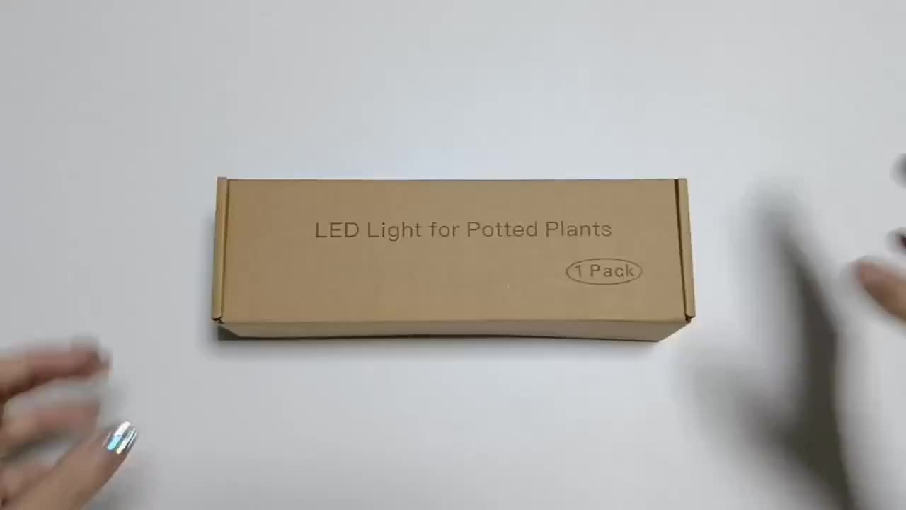 Indoor Plant Grow Light, Full Spectrum LED Plant Light, Suitable for Indoor Plant Growth, Mini Grow Light with Auto Timer & Flexible Gooseneck, 6000K Full Spectrum Gooseneck Grow Light, 1pcs/2pcs/3pcs