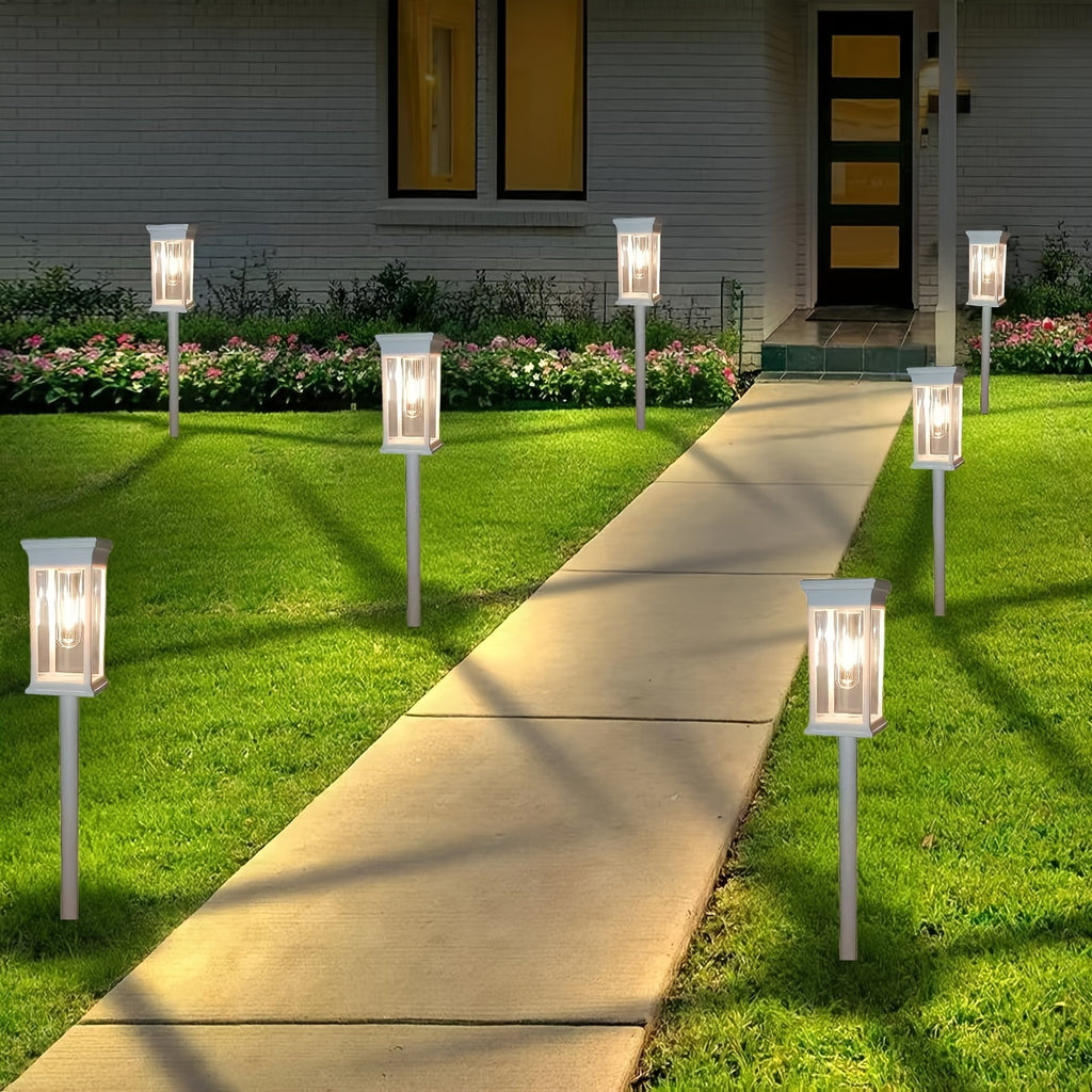 ZYHWDJ, New Upgraded Solar Spotlight, Lawn Light Suitable for Outdoor Courtyard, Home Garden, Camping Party, Sidewalk, Path, Lawn, Autumn and Winter Decoration, Christmas and Thanksgiving Decoration, Gift
