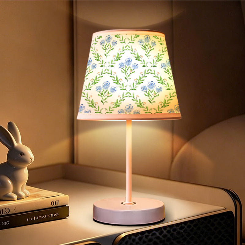 1PC set healing watercolor blue flower and soft green枝叶 intertwined pattern 3D stereoscopic light and shadow lamp, USB powered, home dormitory decorative ambiance light, creative gift for Valentine‘s Day, birthday, Christmas