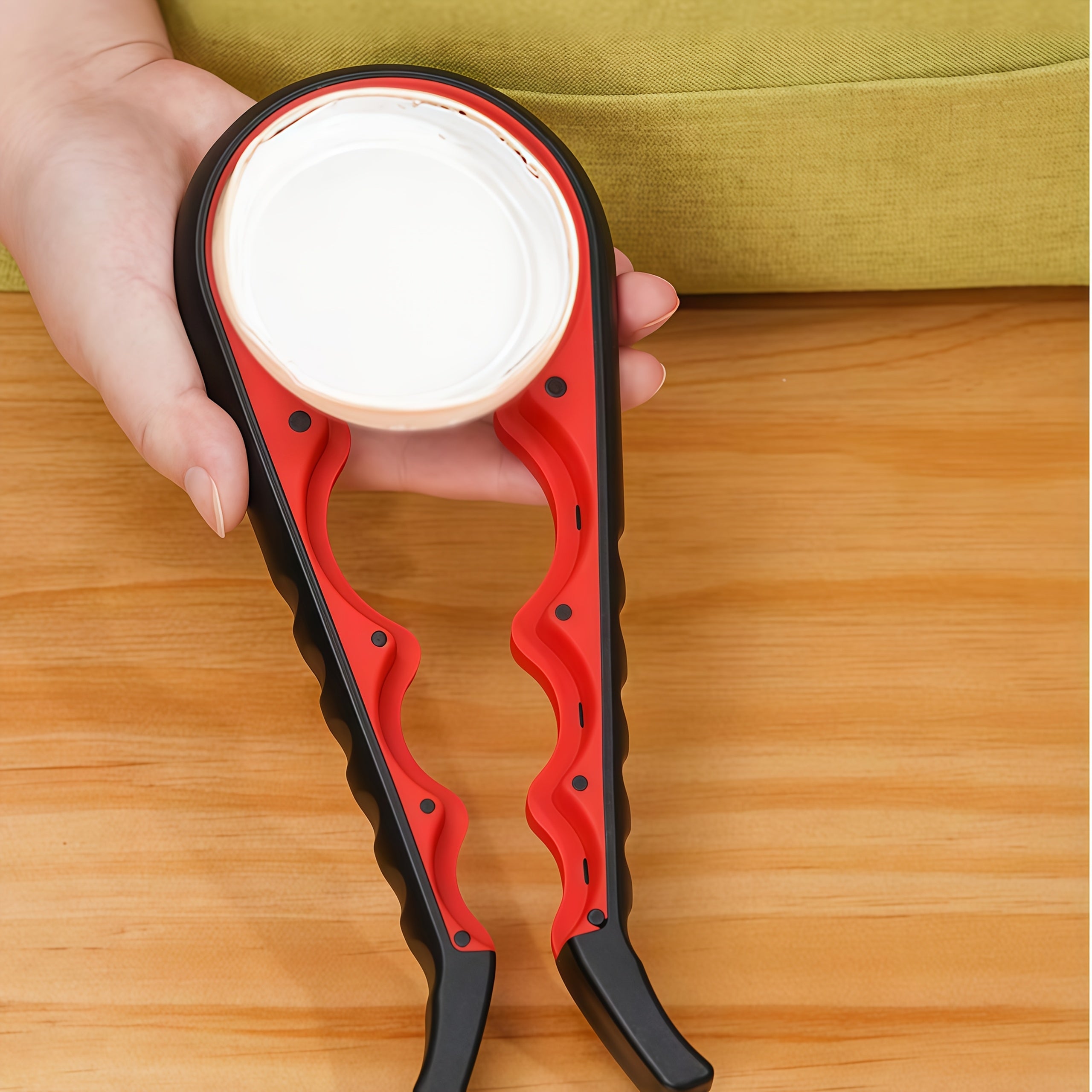 9-in-1 Multifunctional Bottle Opener Set – Ergonomic Non-Slip Rubber Grip Can Opener Kit, Effort-Saving Lid Opener Tool Designed for Weak Hands, Seniors & Arthritis Sufferers