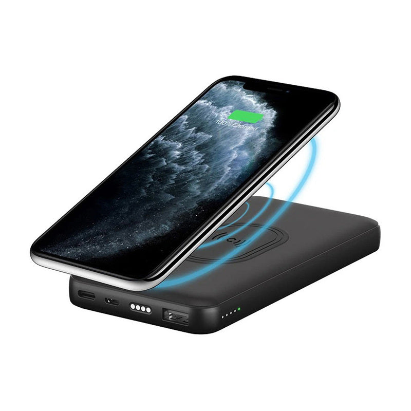 Cygnett ChargeUp Duo 10000mAh Wireless Powerbank Charging Dock CY3038PBCHE Black