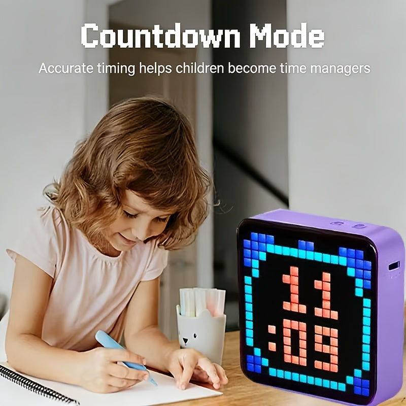 LED Mini Pixel Screen Portable Power Bank