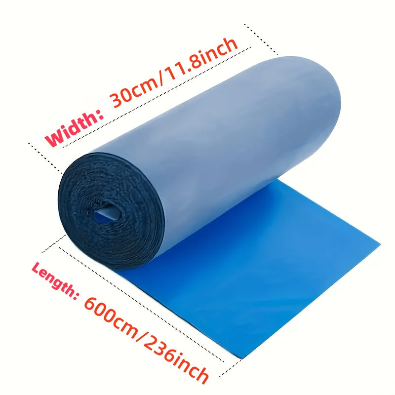 （11.8*236 英寸）小型工业防水屋顶胶带 - 蓝色/银色/灰色/金属屋顶防水材料，用于金属表面、铁板和屋顶 - 防止水漏、金属屋顶保护、柔性材料
