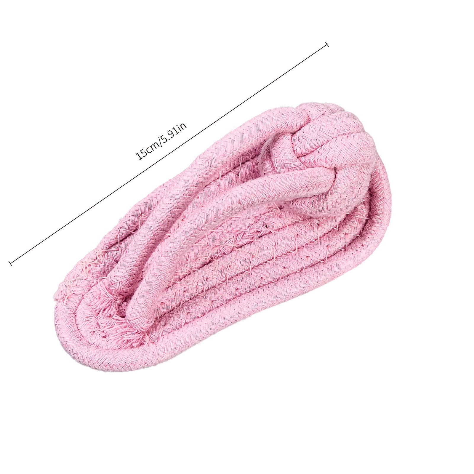 编织宠物狗玩具，小狗磨牙玩具，自嗨解闷磨牙棒，耐咬绳结狗狗玩具，中/小型犬玩具（鞋）