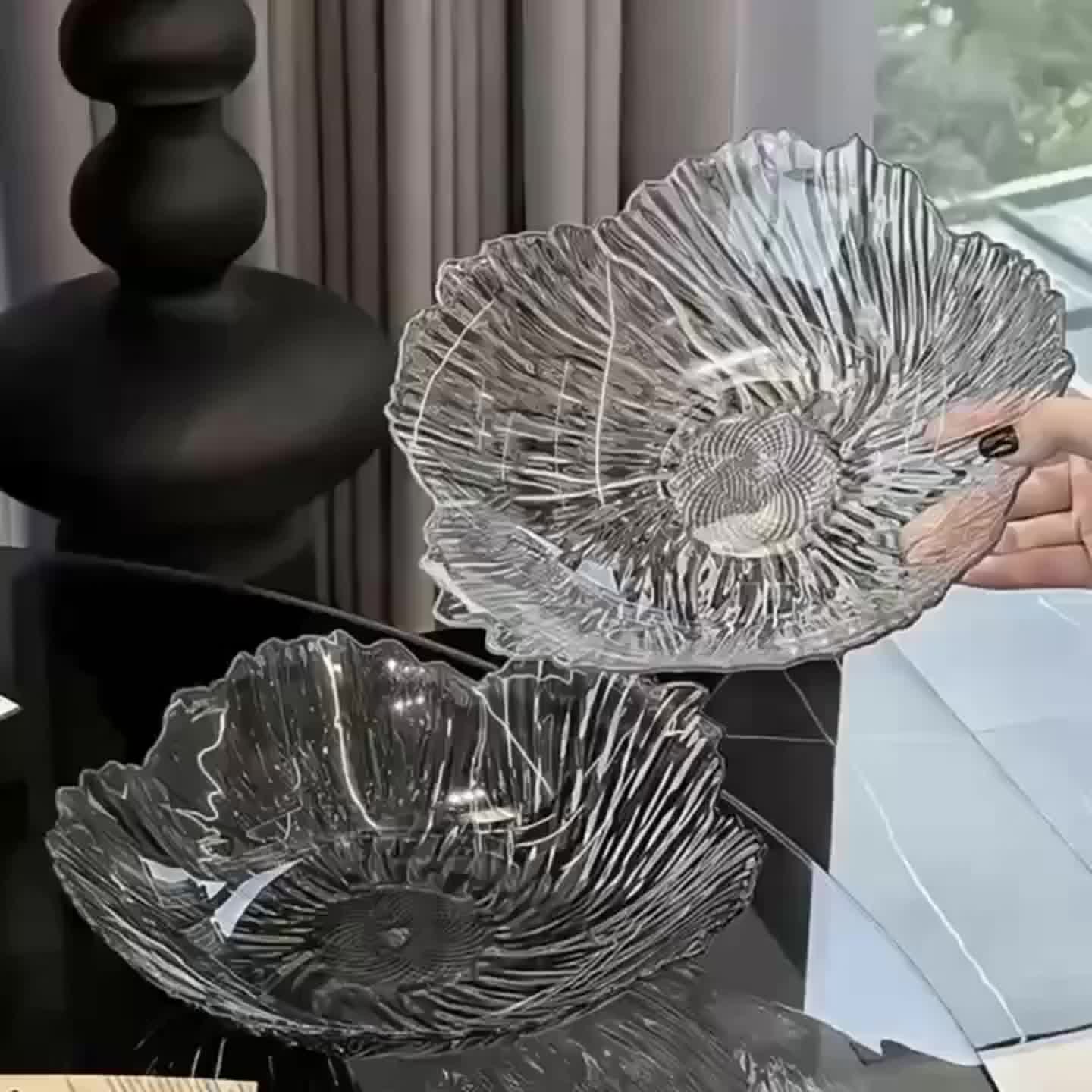 Petal Fruit Bowl & Vegetable Salad Plate, Nordic Style Creative Salad Platter for Home, Perfect for Kitchen, Restaurant, Party Events