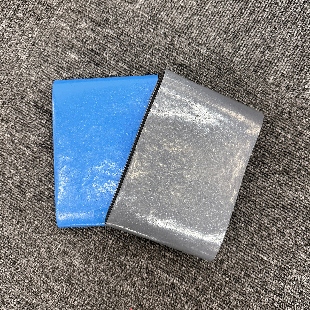 3.94英寸 X 78.74英寸 PE 聚乙烯胶带，防锈，强力抗老化，自粘密封胶，用于金属表面裂缝修复、工厂屋顶、屋顶裂缝密封（蓝色和灰色）