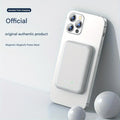 5 Colour, Ultra-Thin Magnetic Power Bank, 10000mAh Battery Pack, 22.5 PD Fast Charging, 15W Wireless Charging, Magnetic Battery Pack for 17/16/15/14/13/12/Pro/Mini/Pro Max And Wired Charging for Android Phones