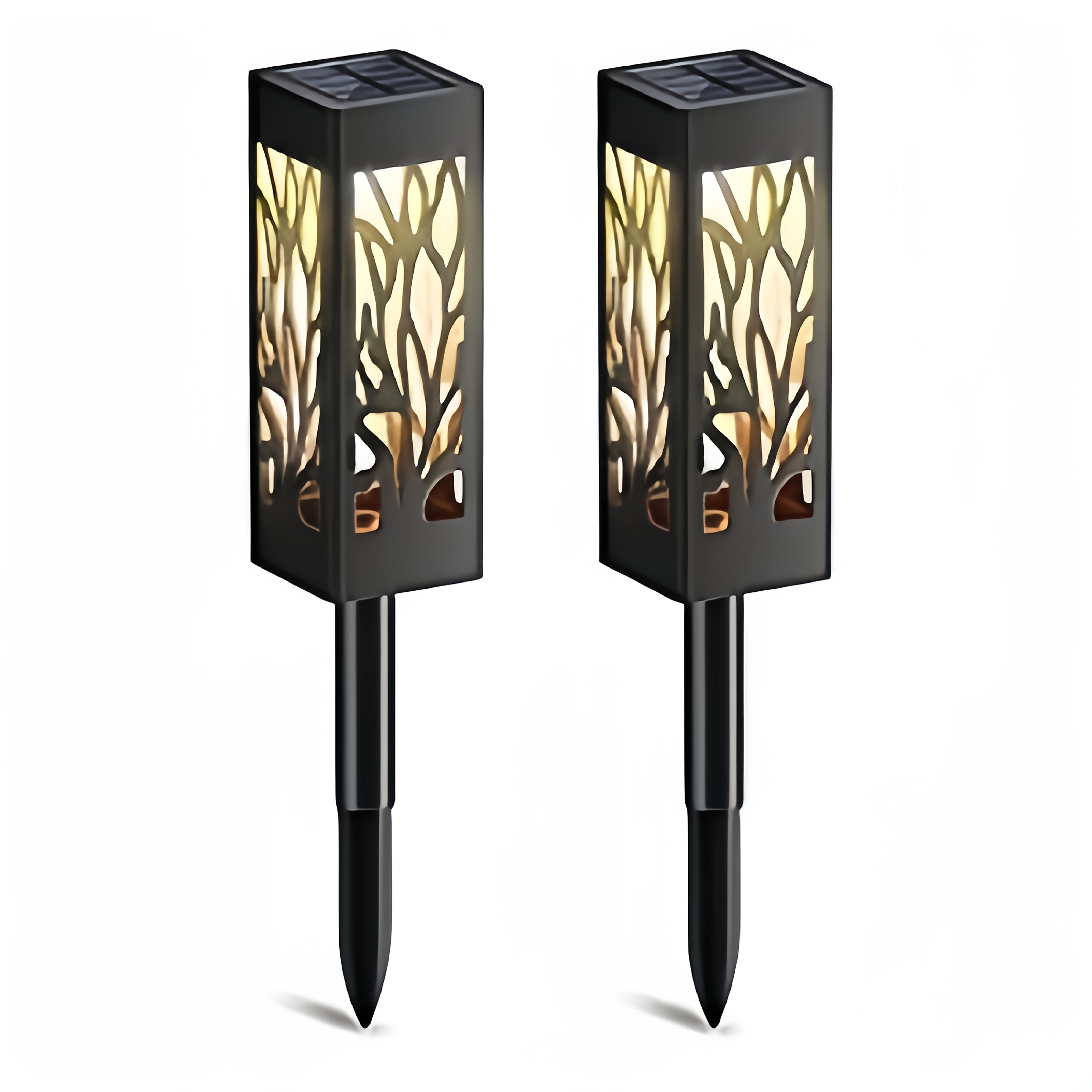 Solar Pathway Light Outdoor Light, 2/8/16-Pack Upgraded Outdoor Solar Light, Suitable for Outdoor Use, IPX5 Waterproof Solar Garden Light, Suitable for Courtyard Path Walkway Decorative Landscape Lighting