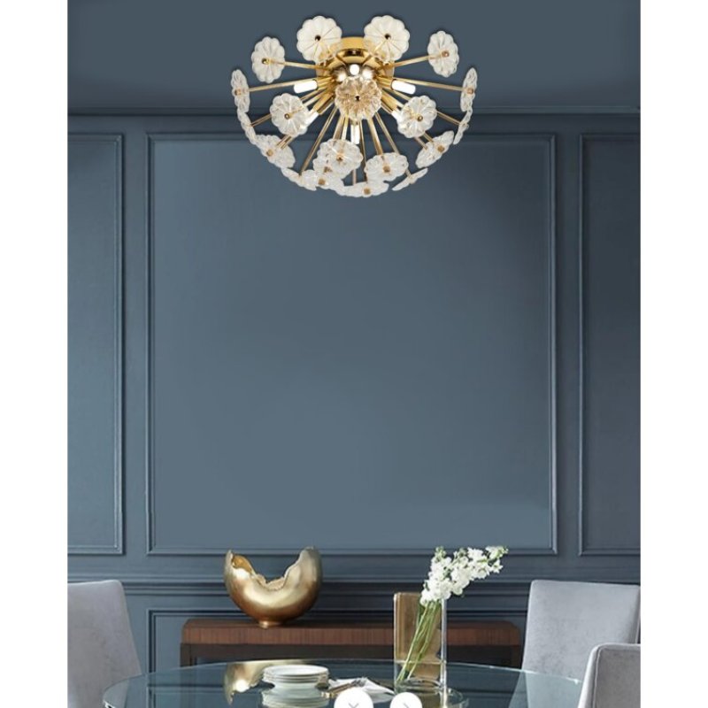 Gold ceiling light
