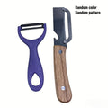 2Pcs Stainless Steel Multifunctional Peeler, Fruit and Vegetable Peeler, Easy to Use, Premium Stainless Steel Material