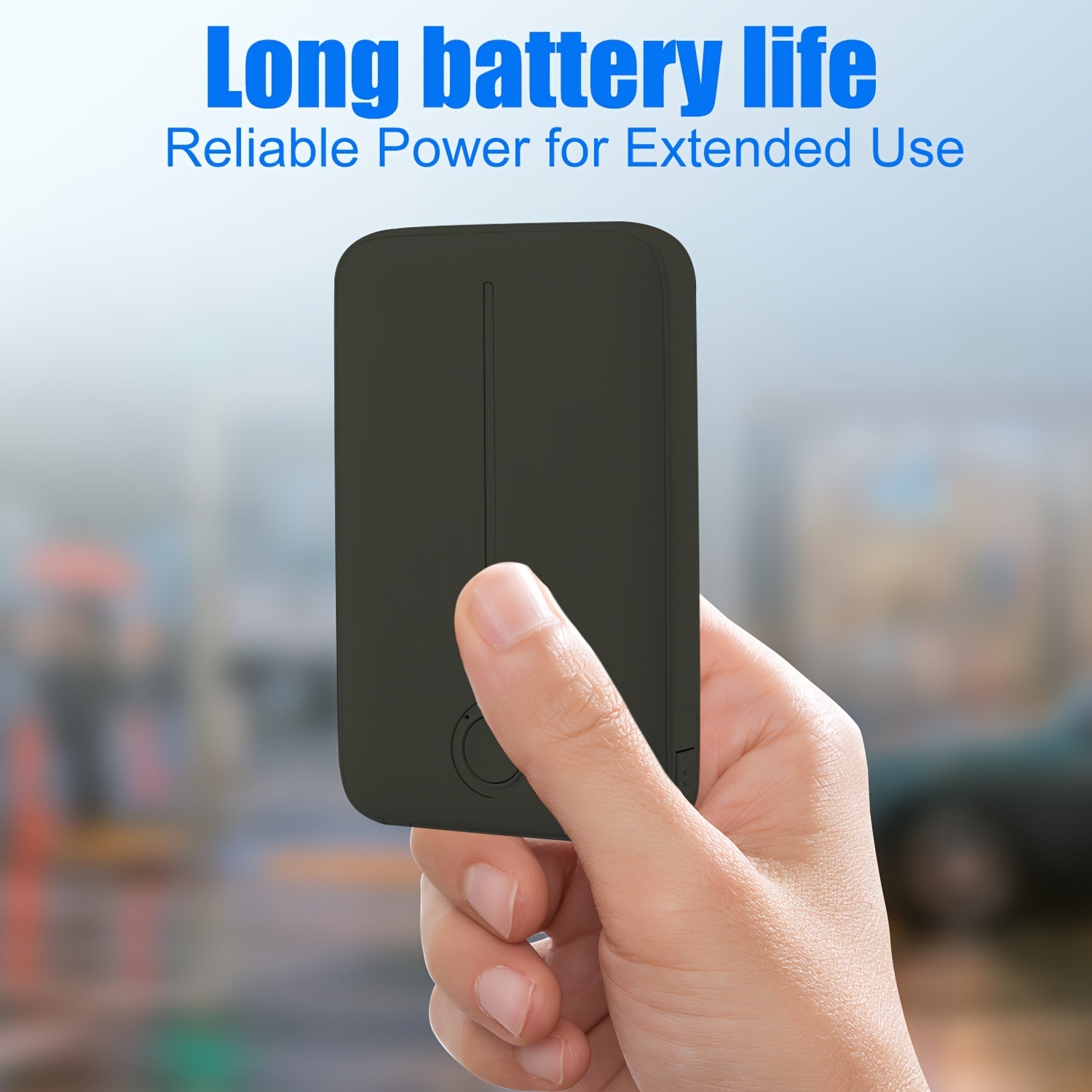 For Magnetic Wireless Power Bank, 5000mAh Battery Pack For Phone 16/15/14/13/ 12 Series, Portable Charger With USB-C Cable
