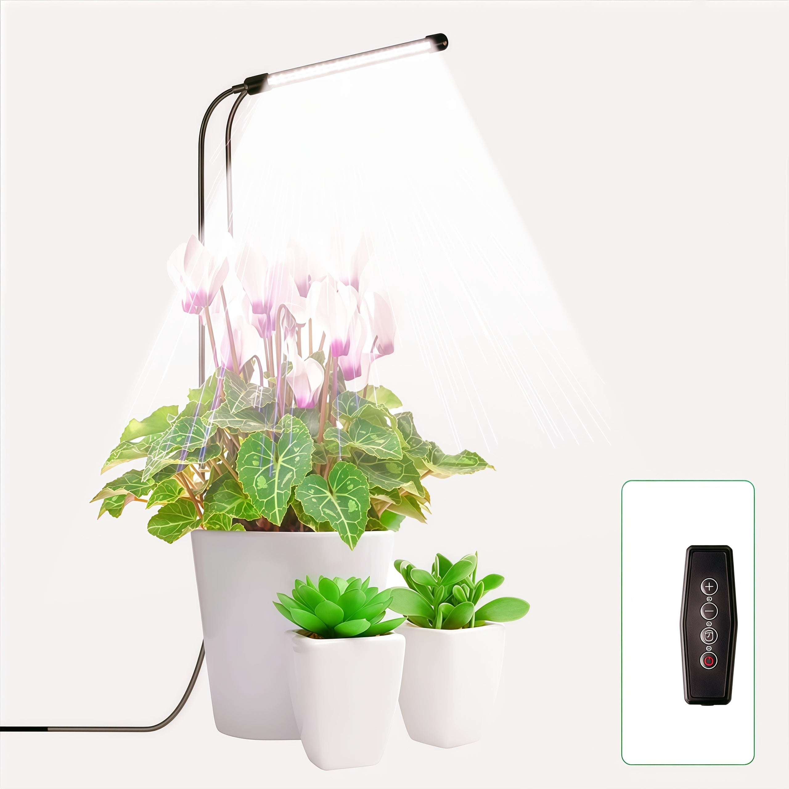 LED Plant Grow Light, USB Mini Full Spectrum Plant Light, 6000K Horticulture Grow Lamp with Control, Perfect for Indoor Plant Cultivation and Flowering