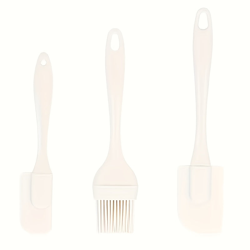 3-Piece Baking Decorating Set – Easily Smooth Cake Surfaces, Brush Sauces & Collect Batter – Makes Baking Process More Enjoyable