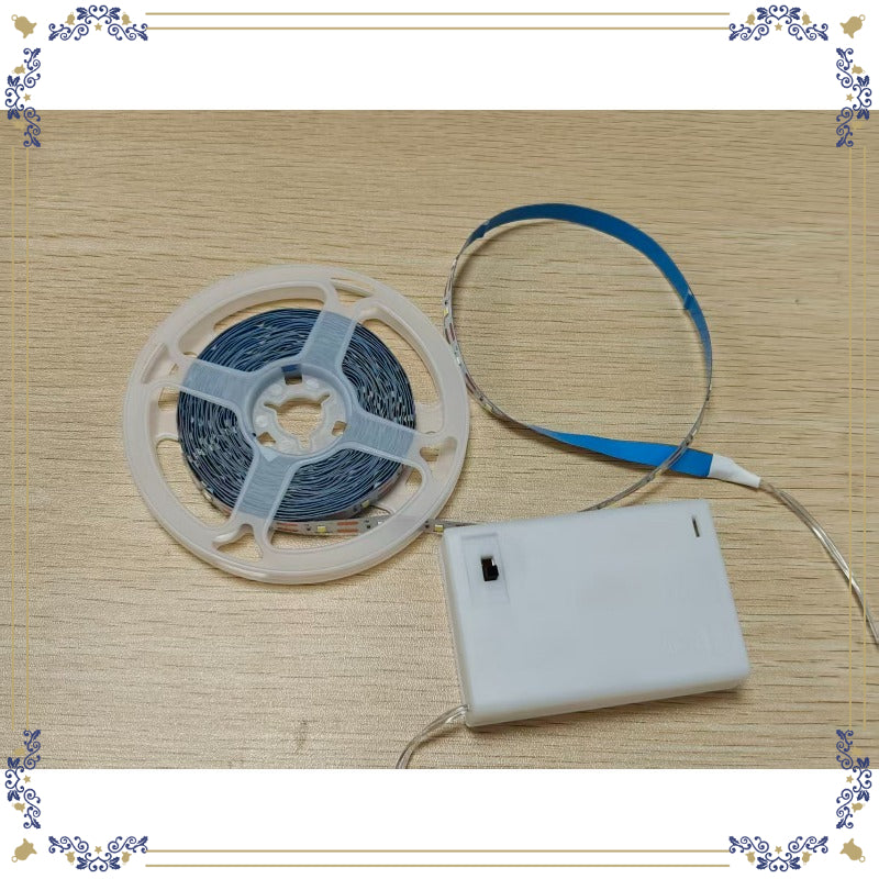 超亮低功耗LED柔光灯带，无需驱动USB灯带，精致柔光带强氛围效果，柔韧易裁剪，厨房台面衣柜化妆间卧室装饰照明