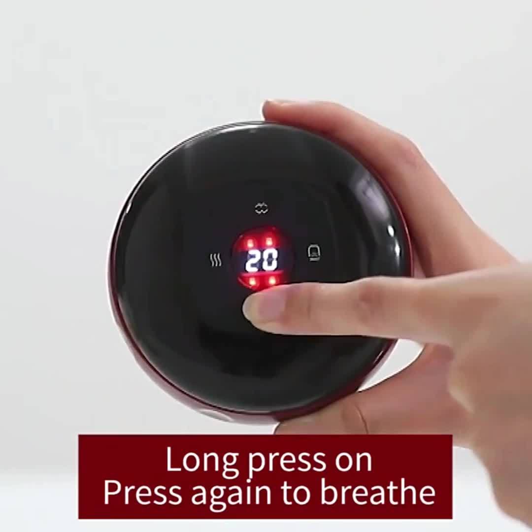 电动真空拔罐器，按摩器，加热吸盘装置，背部、颈部和手臂按摩器。