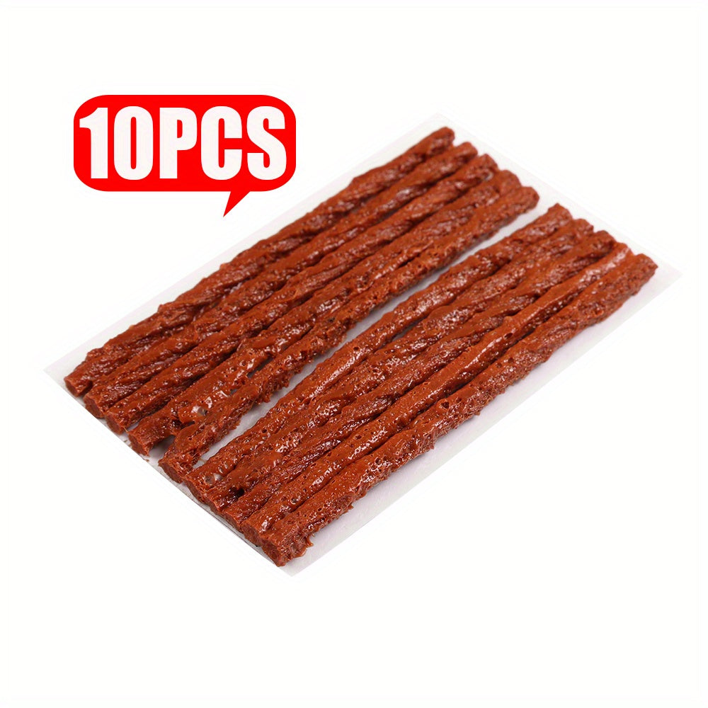 Universal Easy-Use Emergency Tire Repair Strips for Car/Motorcycle/Bicycle (5/10/20/30/40-Piece Pack)