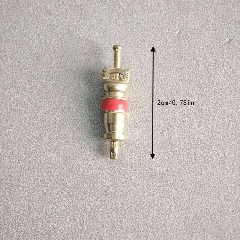 40pcs/20pcs/10pcs Premium Brass Valve Core, Compatible with Bicycle Tire Valve Stem, Replacement Part for American Standard Tubeless Tire Valve Core