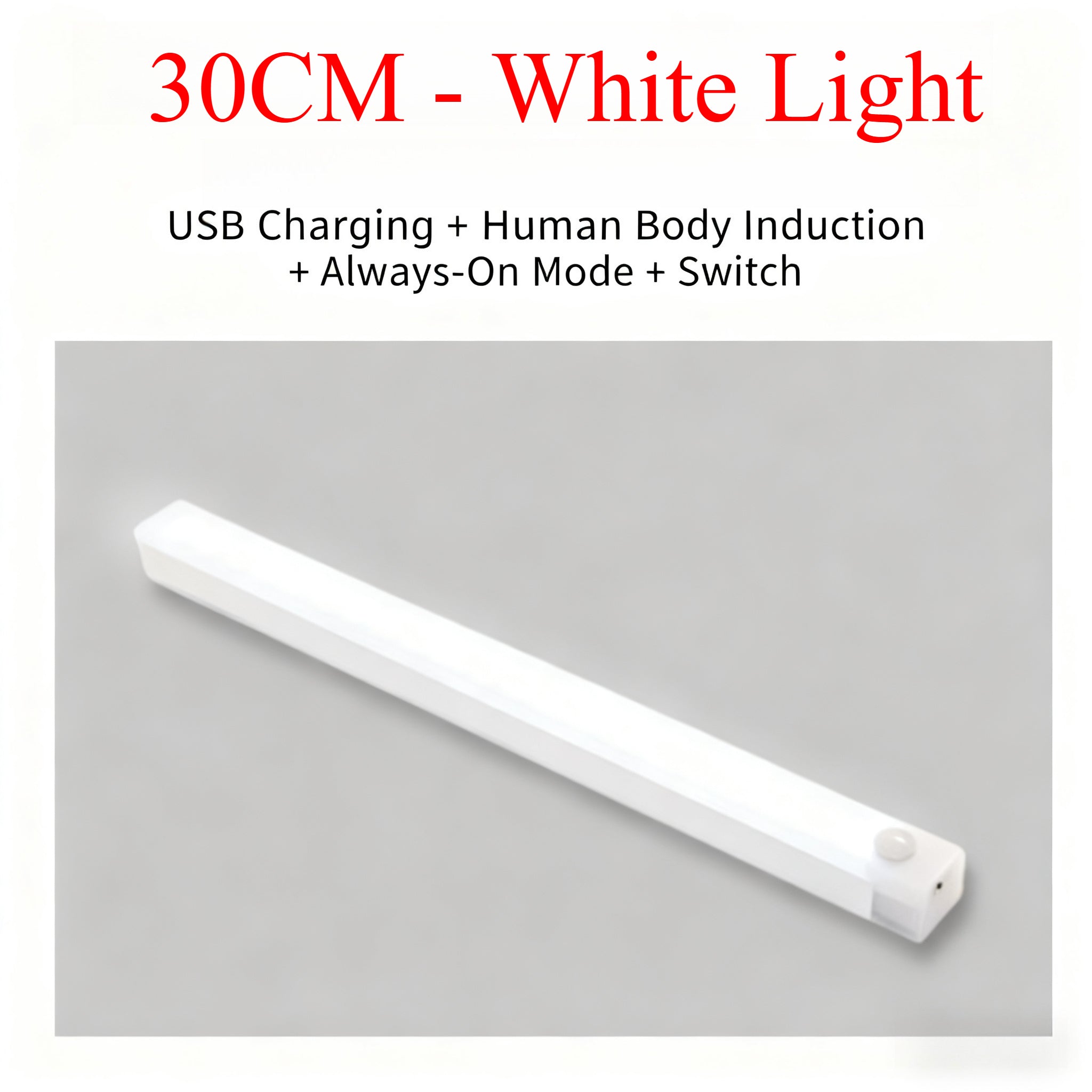 2026 hot sale rechargeable smart motion sensor light, motion sensor LED light strip, with magnetic adhesive and USB-powered smart lighting - wireless floor/ceiling/wall light/cabinet light, suitable for kitchen, wardrobe, staircase