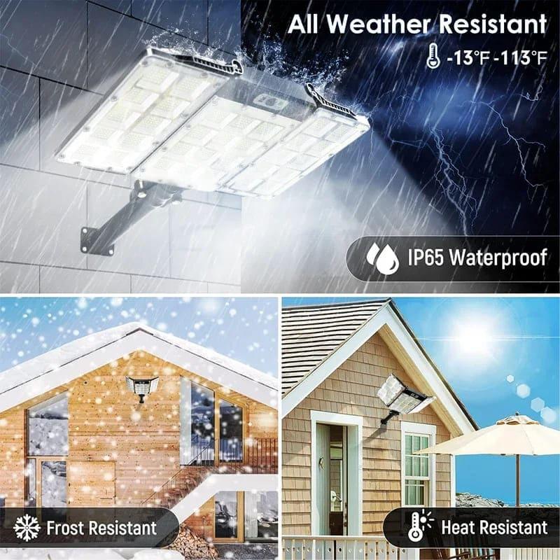 800-LED high brightness outdoor solar street light, sensor waterproof solar light