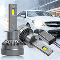 Automotive 2PCS LED Car Lights - H11/H7/H4/H1, 9012/9006/9005 - 40000LM, 250W High/Low Beam, 6500K Cool White Light, Spotlight, High-Performance Bulbs, 200% Brightness Increase, Plug-and-Play, No Battery Needed