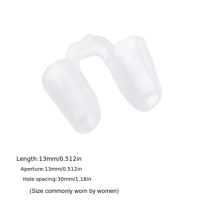 1pc/2pcs/5pcs/10pcs鼻综合隆鼻术后鼻孔支撑器硅胶塑形鼻夹睡眠和打鼾辅助 止鼾