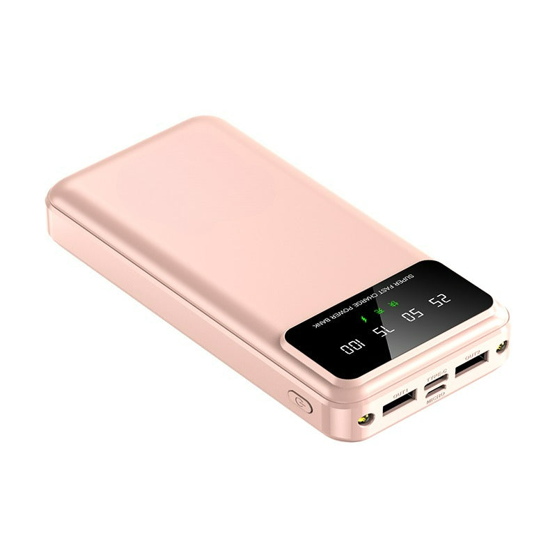 65000mAh High-capacity Portable Power Bank, Portable USB Charger, for iphone17/ 16/ 15/ 14/ 13/ 12/ 11/ XS, Portable Charger with LED Power Display Outdoor Travel Emergency Backup Power Bank, Best Gift for Halloween And Christmas