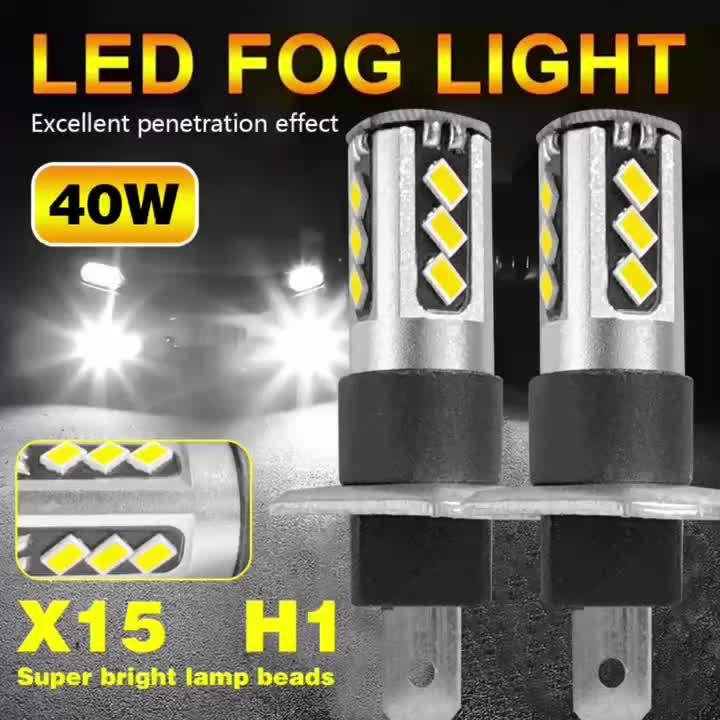 2Pcs 400% Super Bright LED Headlight and Fog Light Bulbs H4 H7 H11 H1-O78, 6000LM Super Bright 4500K White 100W, Enhanced Visibility, Safe Driving, Easy Installation, Suitable for Various Vehicles, Plug-and-Play Headlights