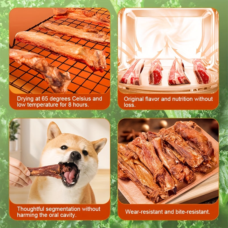 80g 小型犬磨牙棒 - 牙齒清潔磨牙骨，牛排口味，狗狗零食，幼犬健康磨牙玩具，幫助清潔牙齒和清新口氣，耐用且安全的狗狗磨牙棒，非常適合小型犬和幼犬