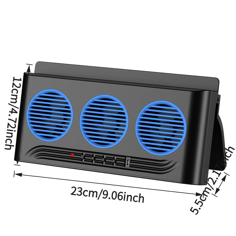 Solar Powered Exhaust Fan with Built-in 1200mAh Solar Battery, Car Interior Heat Dissipation, Ventilation and Air Purification