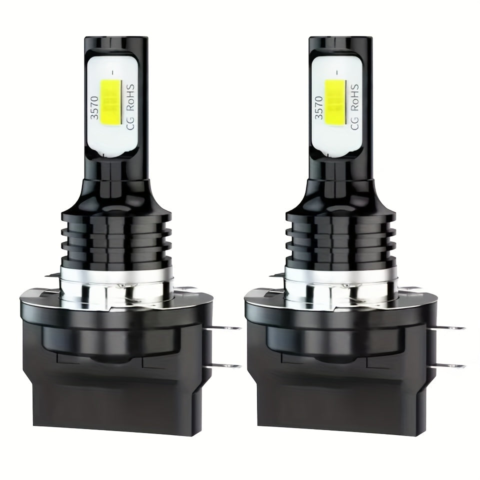 2-Pack 11B LED Headlight Bulbs for Kia Langdong 2007/2008/2009/2010/2011/2012 H11B Low Beam Bulb 6000K White Light