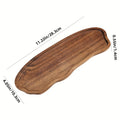Cross-Border Japanese Acacia Wood Tray, Cloud-Shaped & Peanut-Shaped Tea Tray, Coffee Cup Heat-Resistant Wooden Plate, Cake & Dessert Small Wooden Dish – Factory Direct