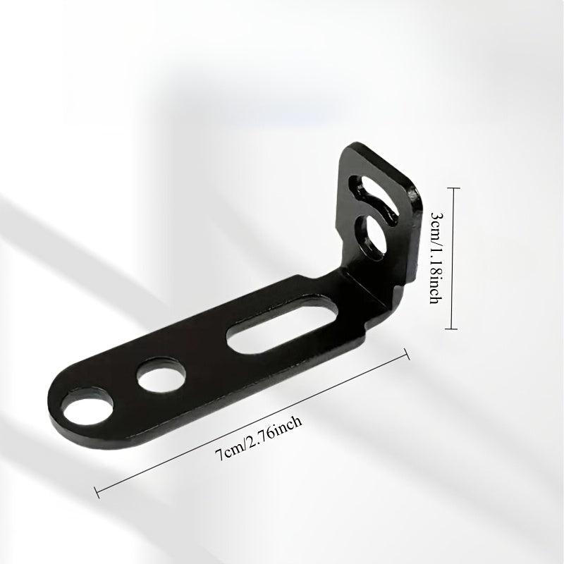 Motorcycle Spot Light Mount – Universal Adjustable Bracket for Scooter, Electric Bike Fender, LED Fog Light Holder – Metal Motorcycle Modification Part