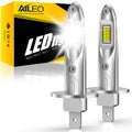 AILEO 2Pcs H1 LED Light High Quality 16000Lm 60W CSP Car Headlight 6500K White Daytime Running Car Light Mini Bulb Plug-and-Play