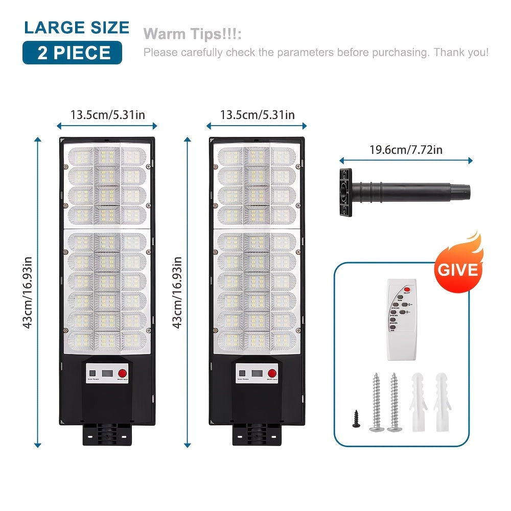 1/2 Pack Zero Electricity Cost Powerful Super Bright Solar PIR Motion Sensor LED Outdoor Street Light IP65 Wide Angle Courtyard Villa Garage Lighting Light