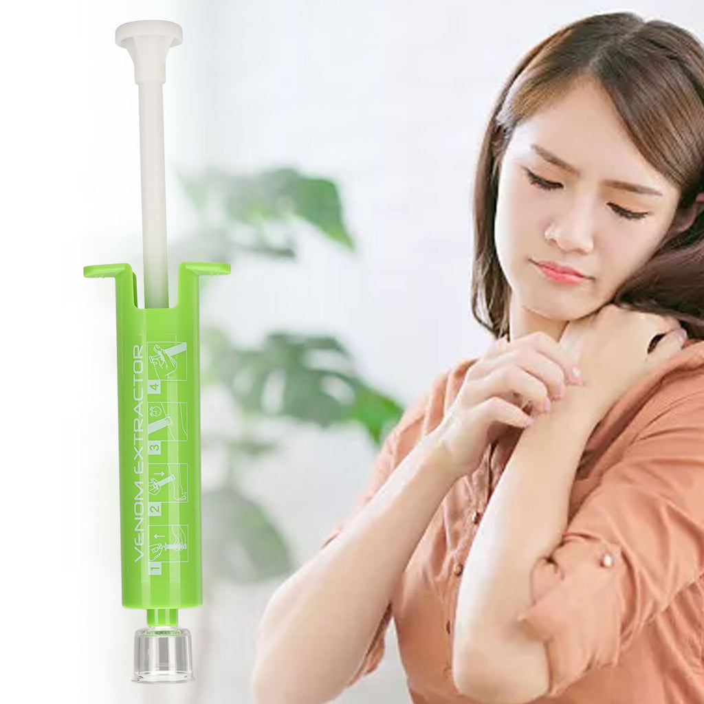 1套 户外背包吸虫器 促进愈合真空负压吸虫工具 ABS材质