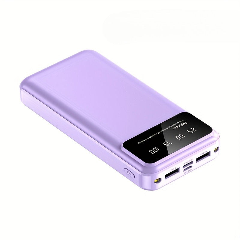65000mAh High-capacity Portable Power Bank, Portable USB Charger, for iphone17/ 16/ 15/ 14/ 13/ 12/ 11/ XS, Portable Charger with LED Power Display Outdoor Travel Emergency Backup Power Bank, Best Gift for Halloween And Christmas