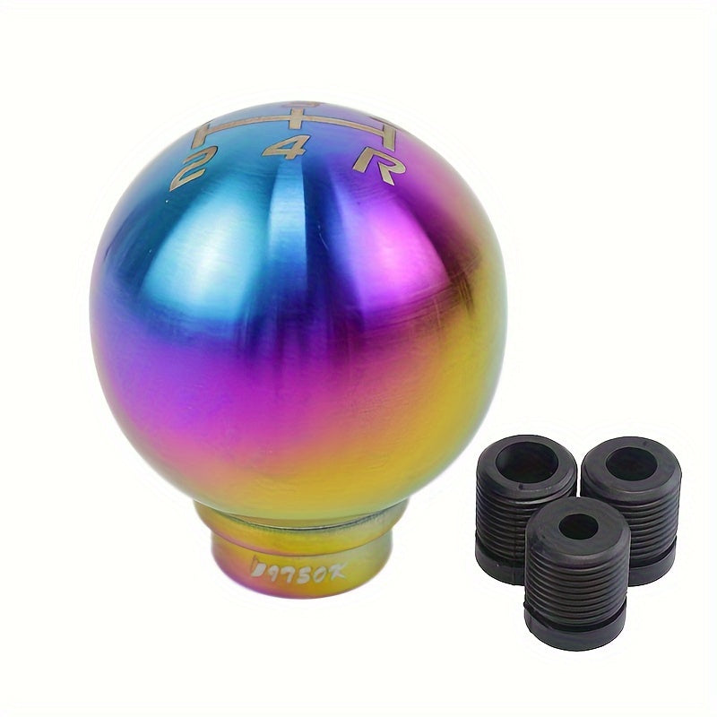 Universal Shift Knob, 5/6 Speed Design, Stainless Steel Material, Ideal Choice for Racing and JDM Enthusiasts, High Quality Knob