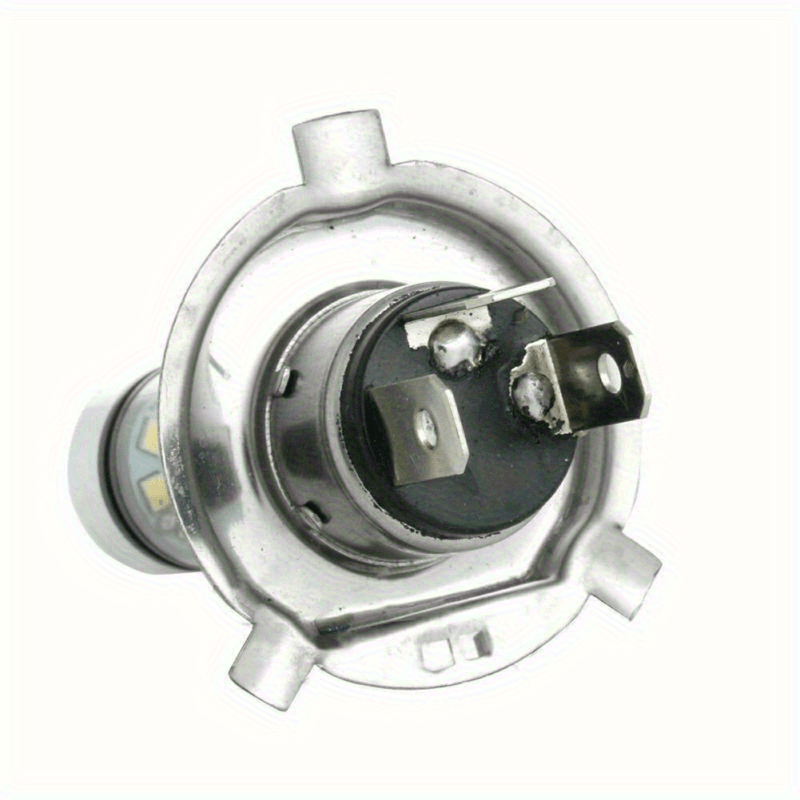 2-Pack H4 Super White LED Headlights, 6500K High-Intensity LED, 80W, 12V-24V, 80W, LED Headlights, 2-Pack, No Battery Included.