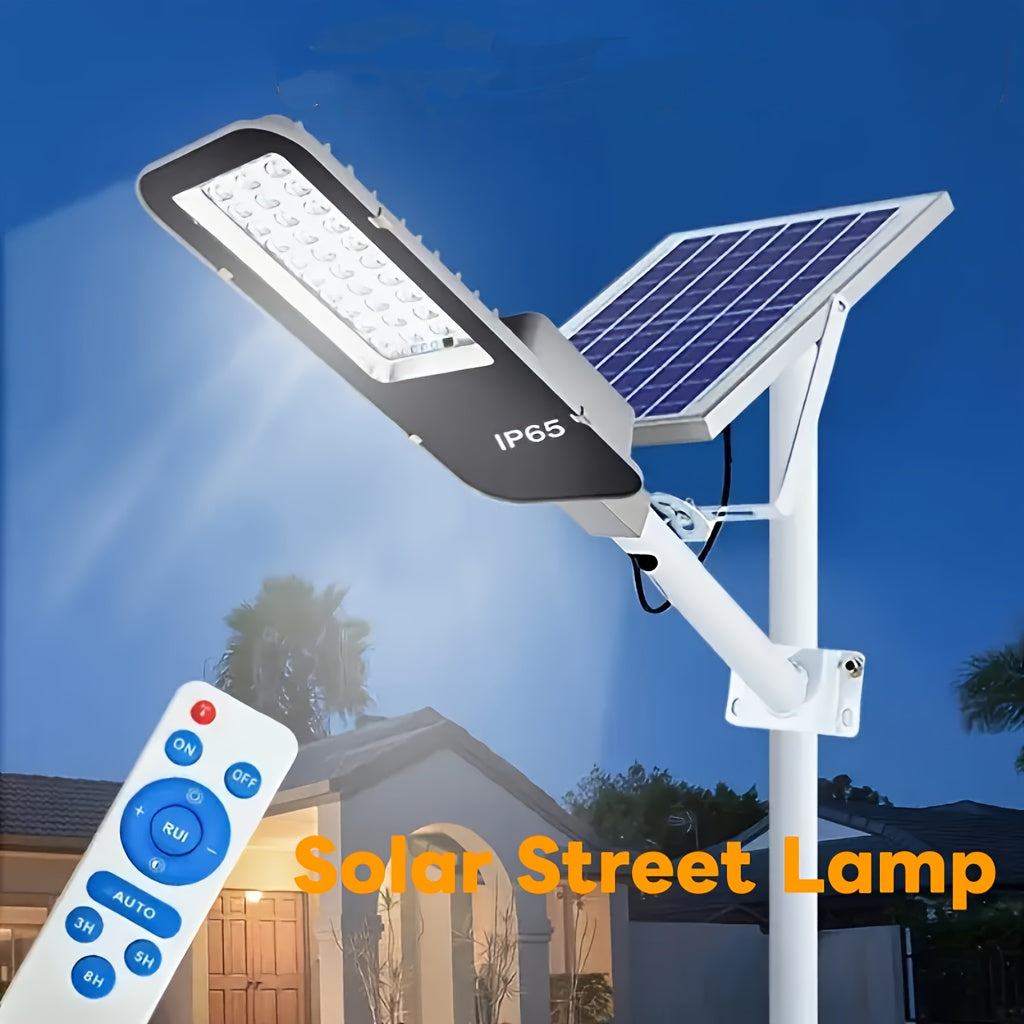 Solar Outdoor Light with 30 Lens LED Beads, Motion Sensor Light, Solar Security Light, Wall Light, Street Light, Dusk-to-Dawn Commercial Parking Lot Light, Perfect for Patio, Garage, Porch, Yard, Pathway, Outdoor Entrance