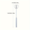 1pc Multifunctional Stainless Steel Whisk & Milk Frother, Home Baking Tools, Cream Egg Hand Blender, Household Push Blender Blender - Egg Whisk, Milk Frother, Hand Push Blender Blender Multi-Tool - Kitchen Utensils for Mixing, Blending, Beating
