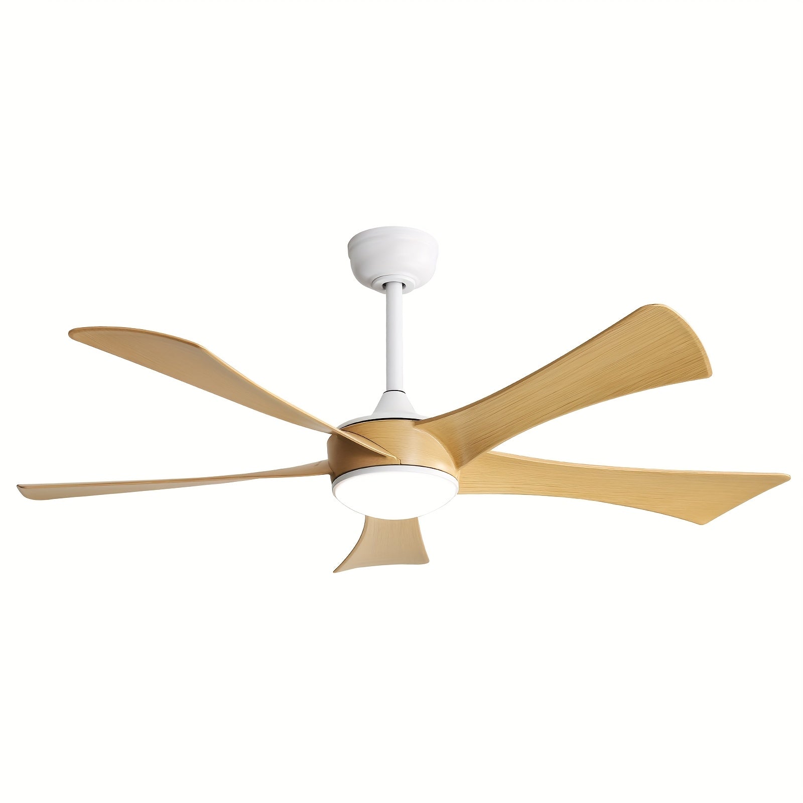 Sofucor 52 Inch Smart Ceiling Fan with Light & Remote - Modern Low Profile Design, Energy-Efficient DC Motor, Smart Ceiling Fan for Rooms, Bedrooms, Living Rooms - Easy Installation, Quiet Operation, High Efficiency
