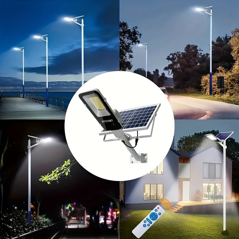Solar Light, Porch and Courtyard Light, Garden Lighting Light, Solar Street Light, Outdoor Waterproof, High-End Outdoor LED Road Light, Wall Mount, Exterior Wall Light, Can Be Mounted on Lamp Post, Doorway, Walkway, Photovoltaic Lighting Light