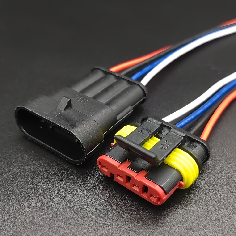 Automotive Wire Connector Kit (1.5-Series Assortment), Male & Female