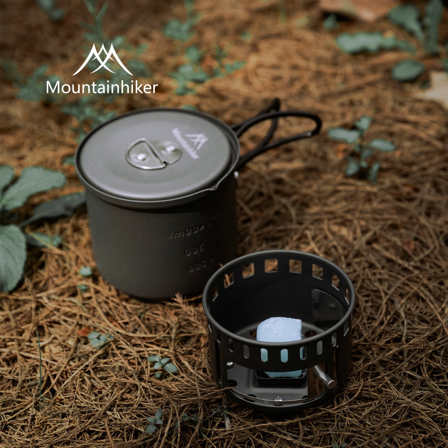 Separate Stove | 40-Min Long-Lasting Outdoor Stove Set | Ultra-Light Aluminum Portable Stove | Must-Have for Camping, Picnic & Tea Boiling (Free Storage Mesh Bag) | Only for Cooking