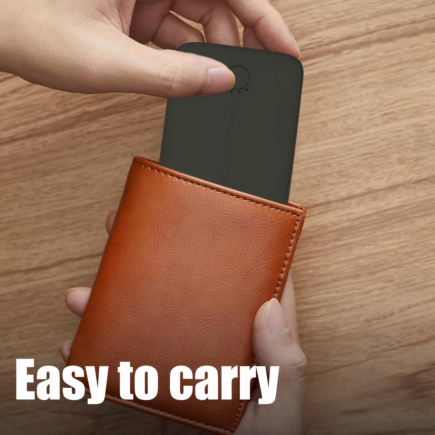 For Magnetic Wireless Power Bank, 5000mAh Battery Pack For Phone 16/15/14/13/ 12 Series, Portable Charger With USB-C Cable