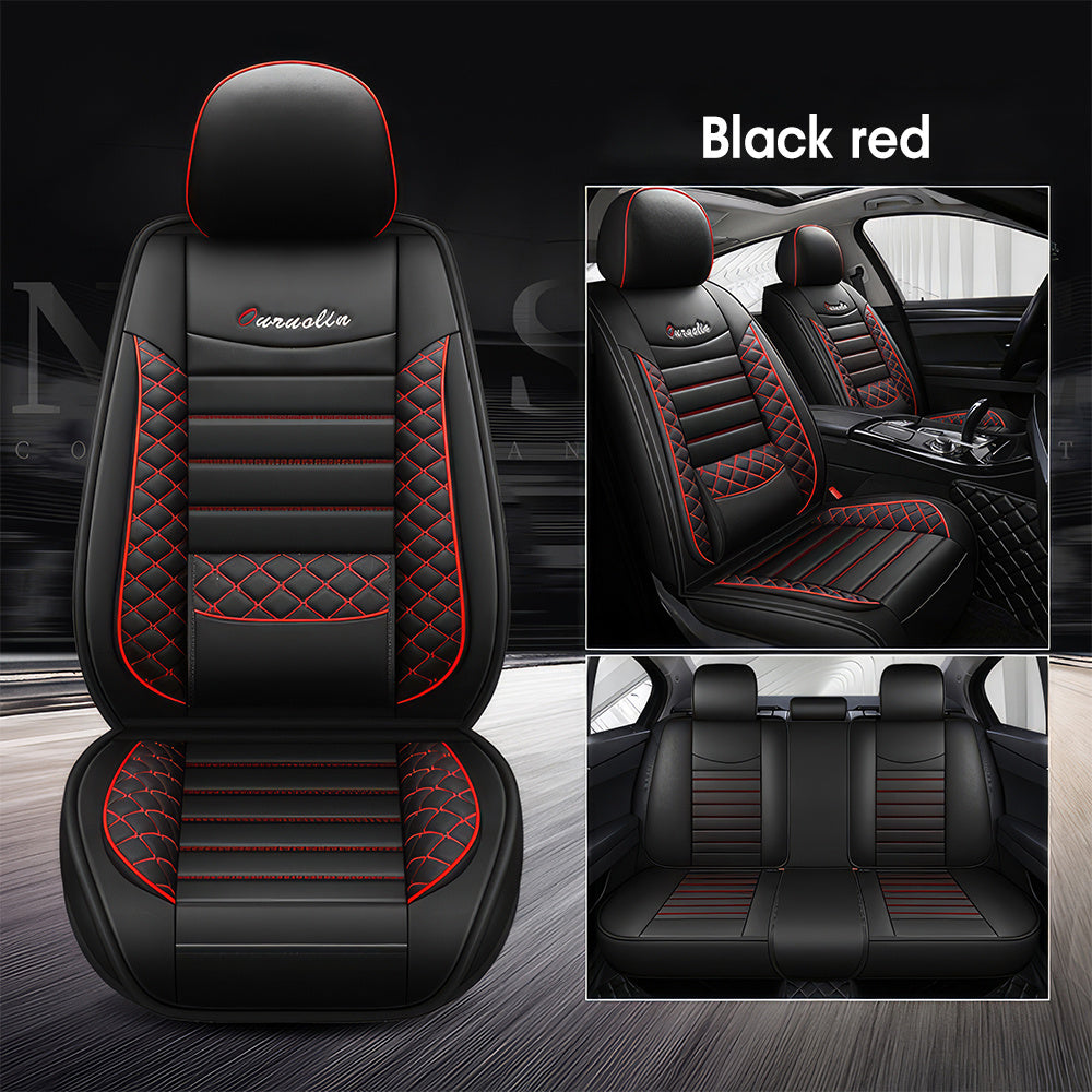 Full Coverage Car Seat Covers, Seat Covers for Sedan, SUV, Pickup Truck, Auto Seat Covers, Car Seat Cushions, 5-Seat Multi-Color Options Seat Covers
