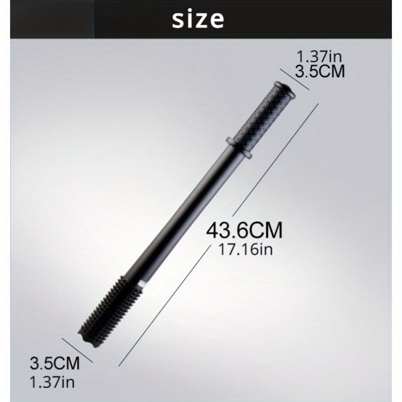 17.13 Inch High Hardness All-Metal Flashlight, High Brightness, Multiple Adjustable Modes, Long Range Tactical Flashlight, Multifunctional Car Flashlight, Suitable for Indoor & Outdoor Patrol, Camping, Fishing and Outdoor Sports