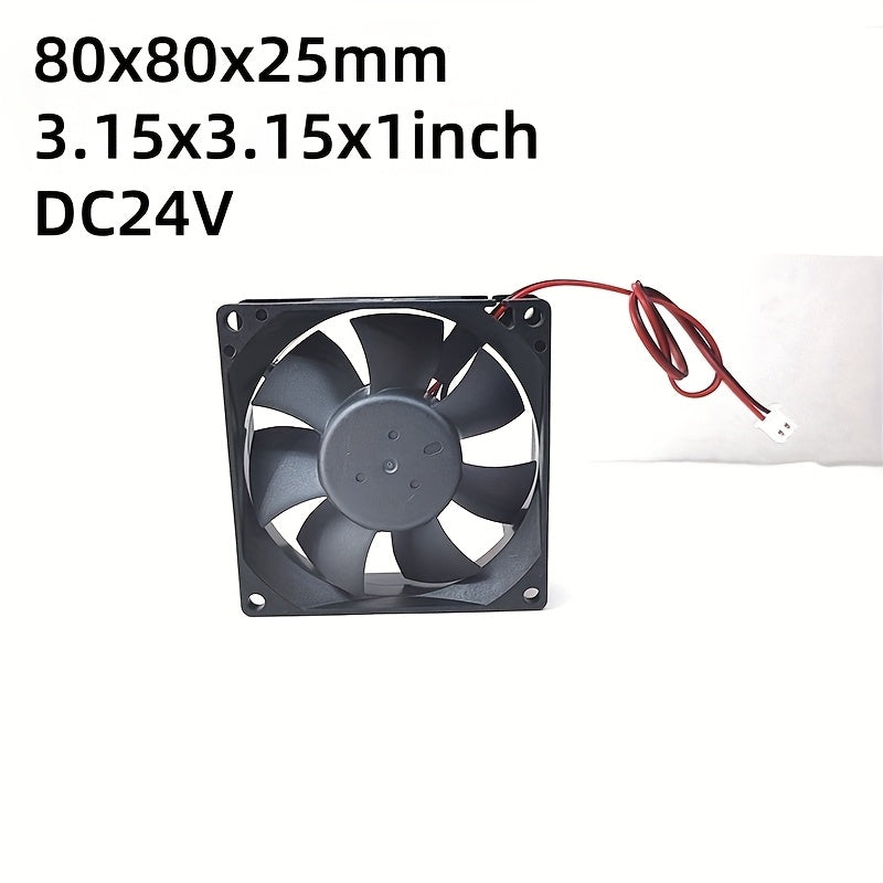 5V 12V 24V Computer Cabinet Cooling Fan, 5/6/7/8cm 3.54Inch 4.72Inch High Airflow Inverter Silent Power Supply Fan